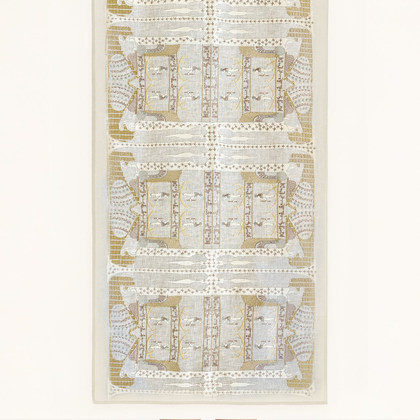 Nut Linen Scarf