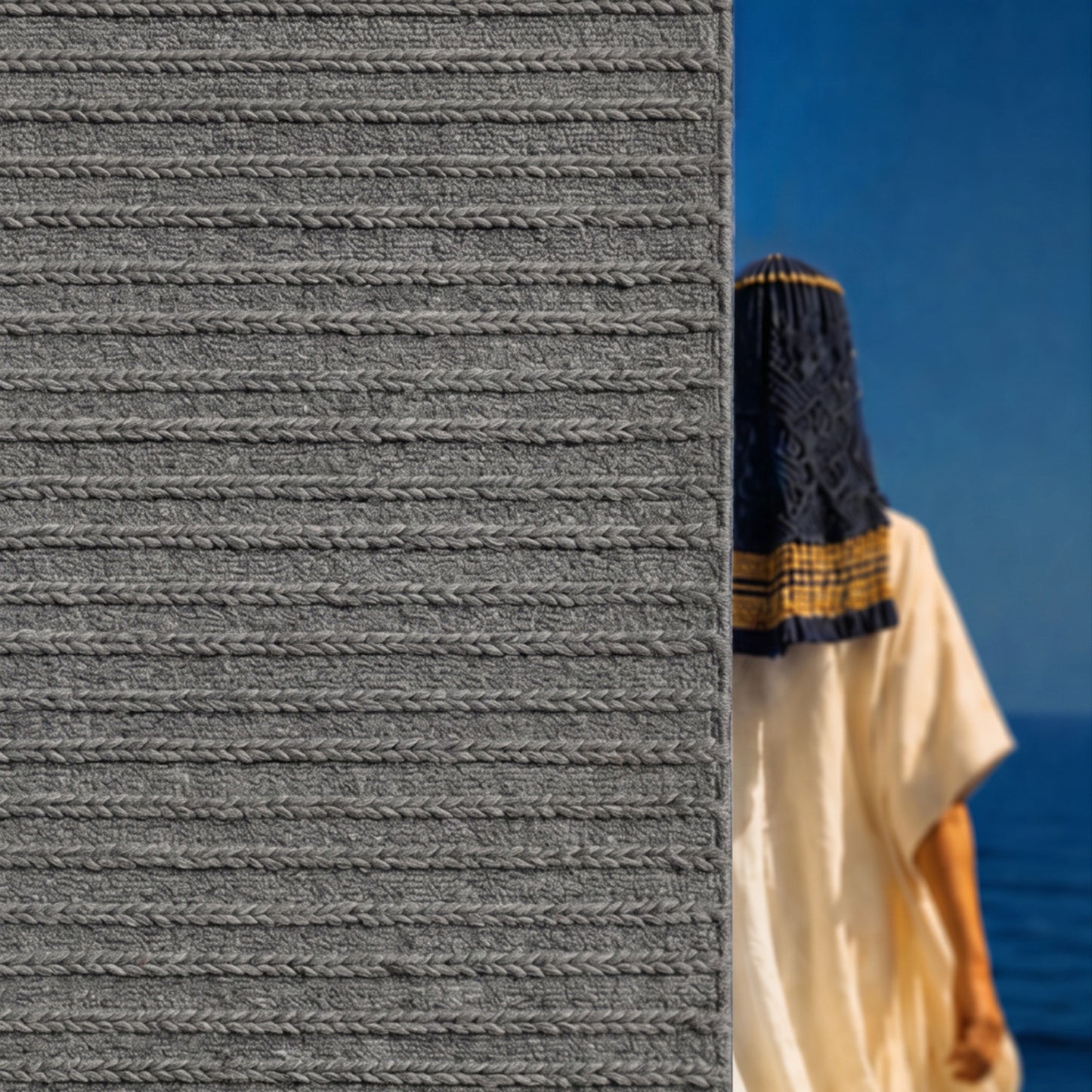 The Egyptian Braids Kilim