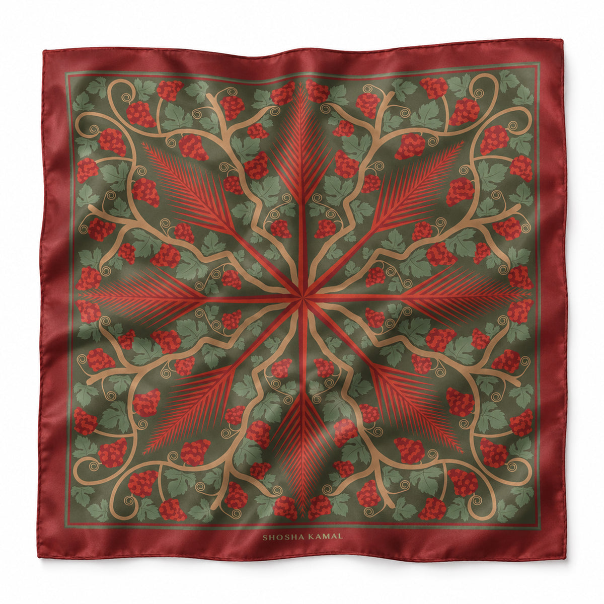 Grapes Pocket Square