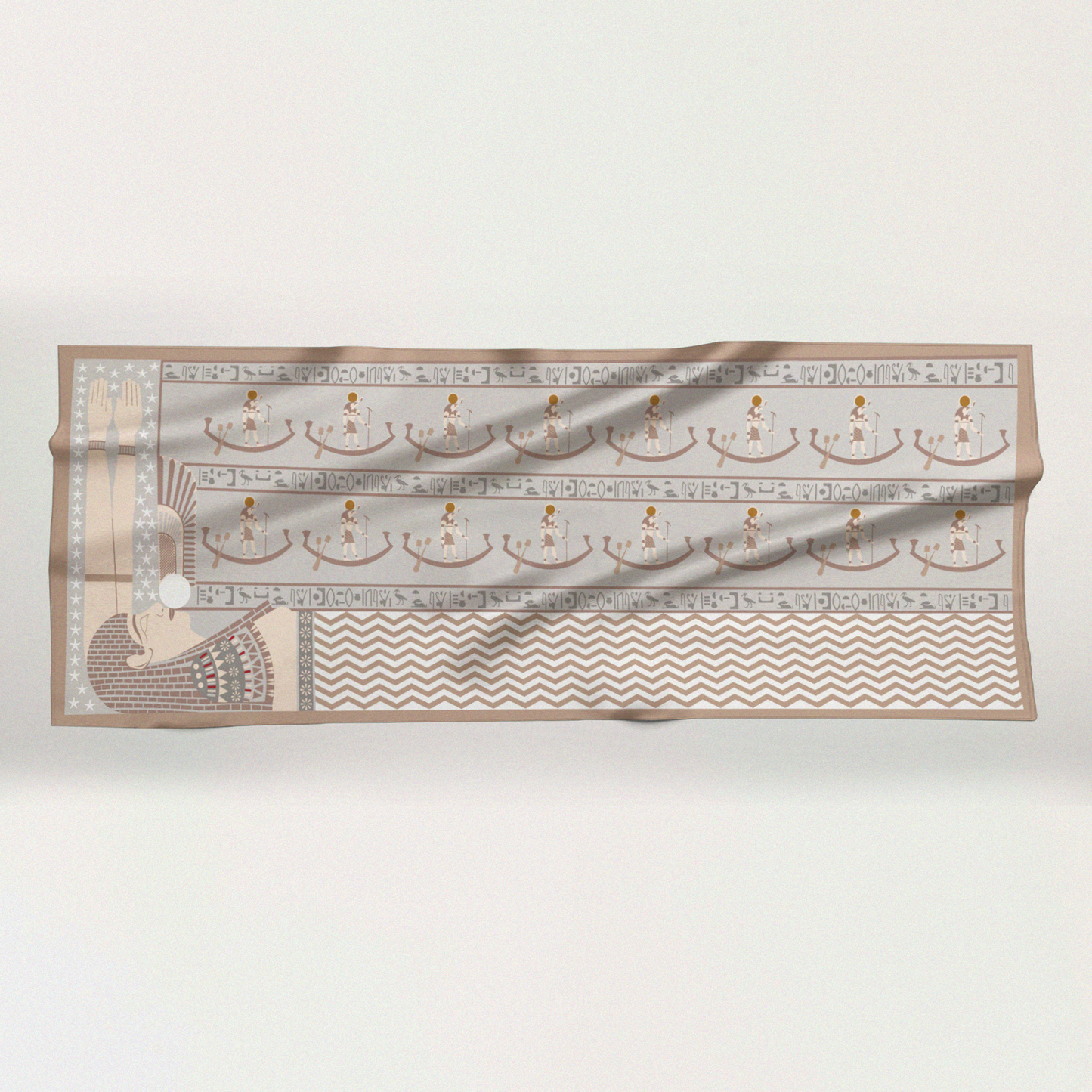 Nut Silk Scarf