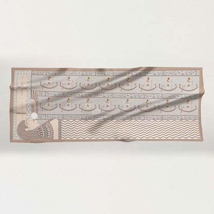 Nut Silk Scarf