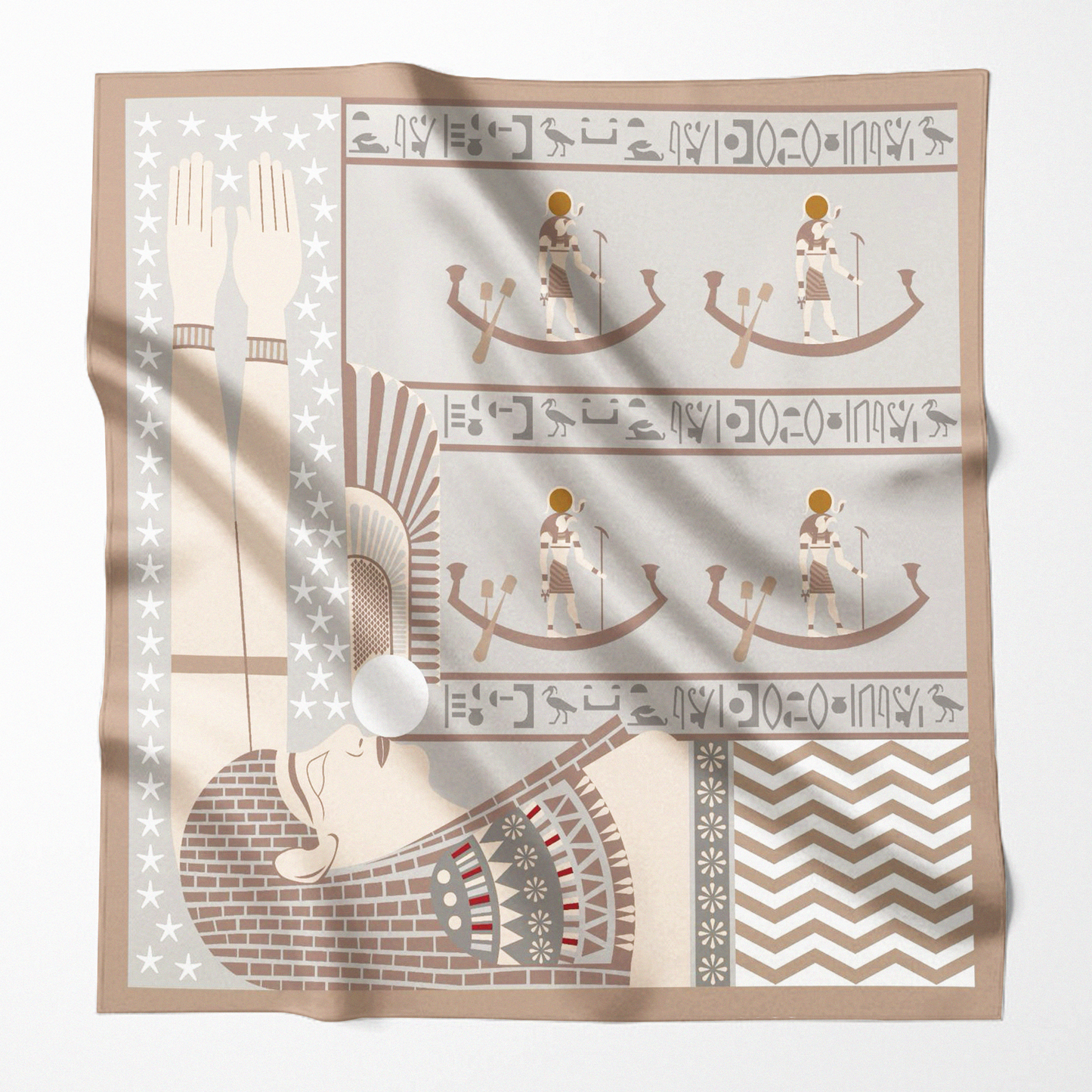 Nut Silk Scarf
