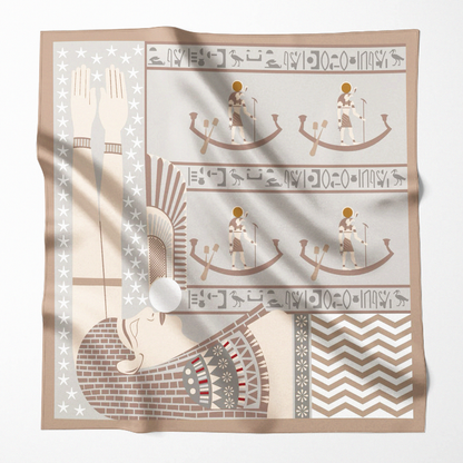 Nut Silk Scarf