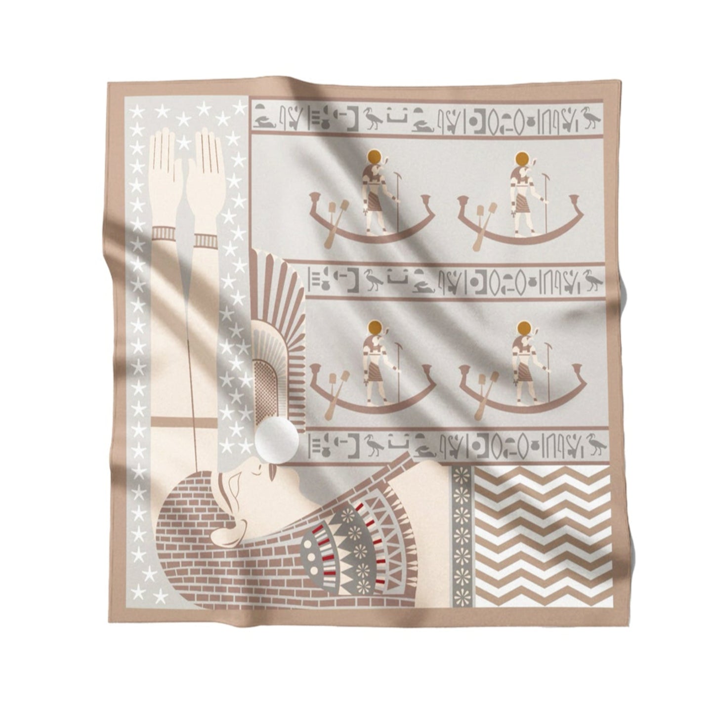 Nut Silk Scarf