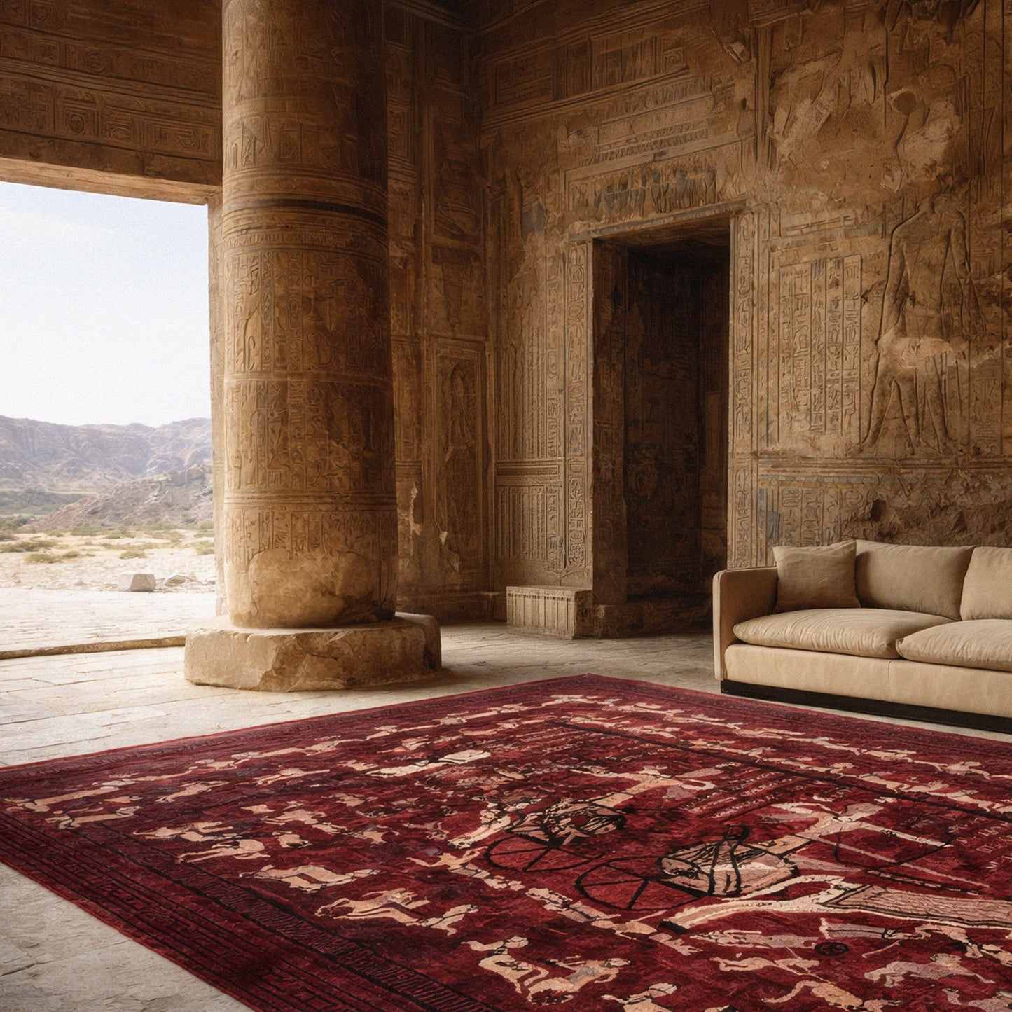 The Qadesh Rug