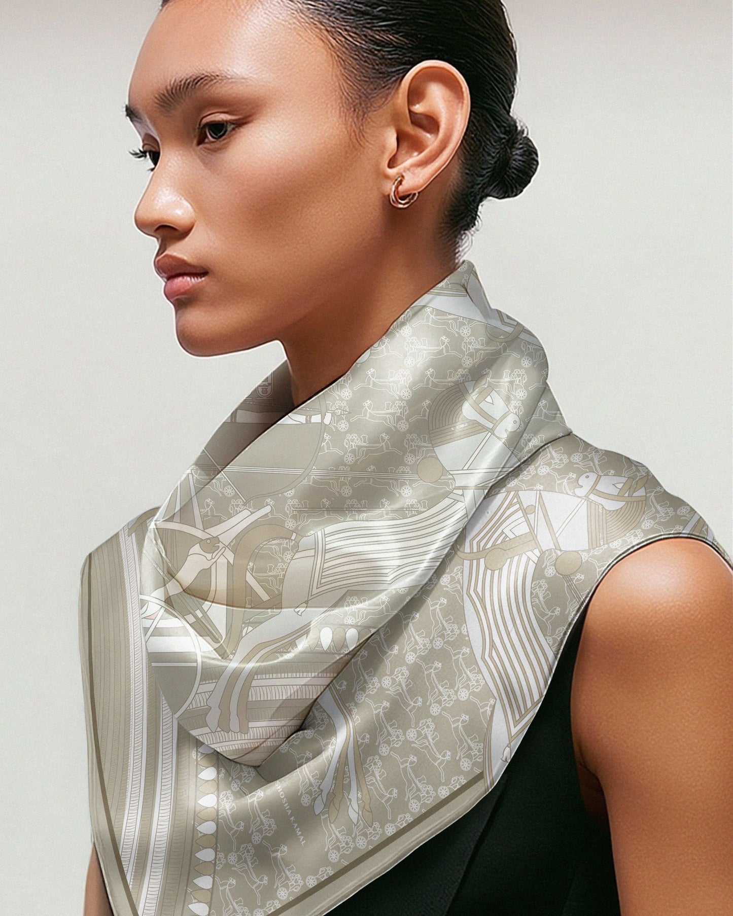 Qadesh Silk Scarf