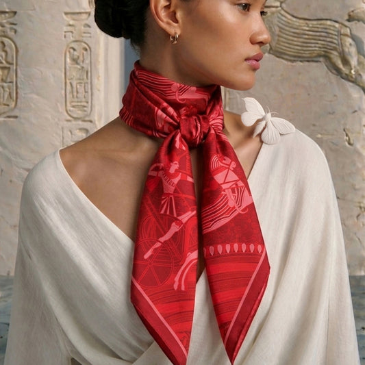 Qadesh 100% Silk Scarf