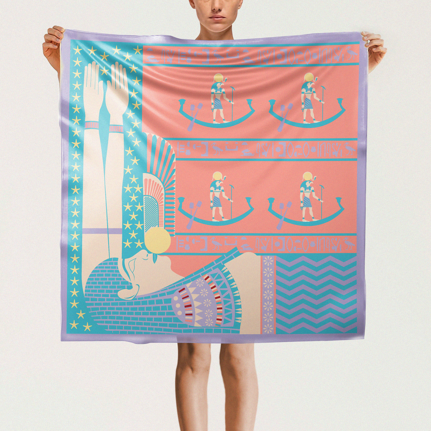Nut Silk Scarf