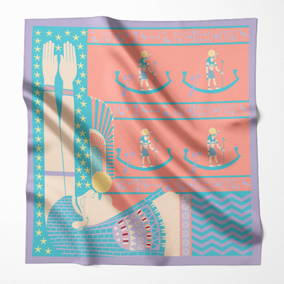 Nut Silk Scarf