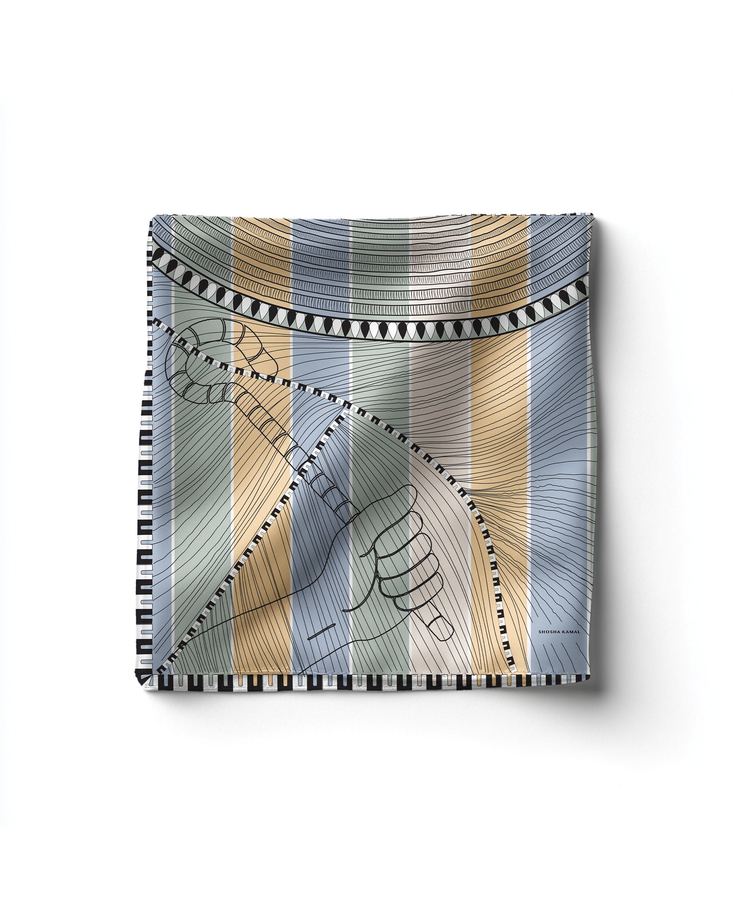 Turin Pocket Square