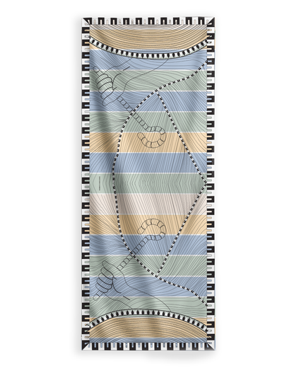 Turin Silk Scarf