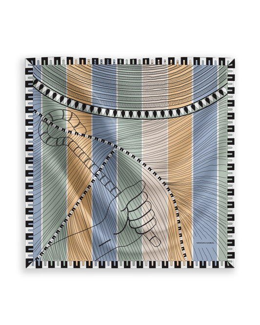 Turin Silk Scarf