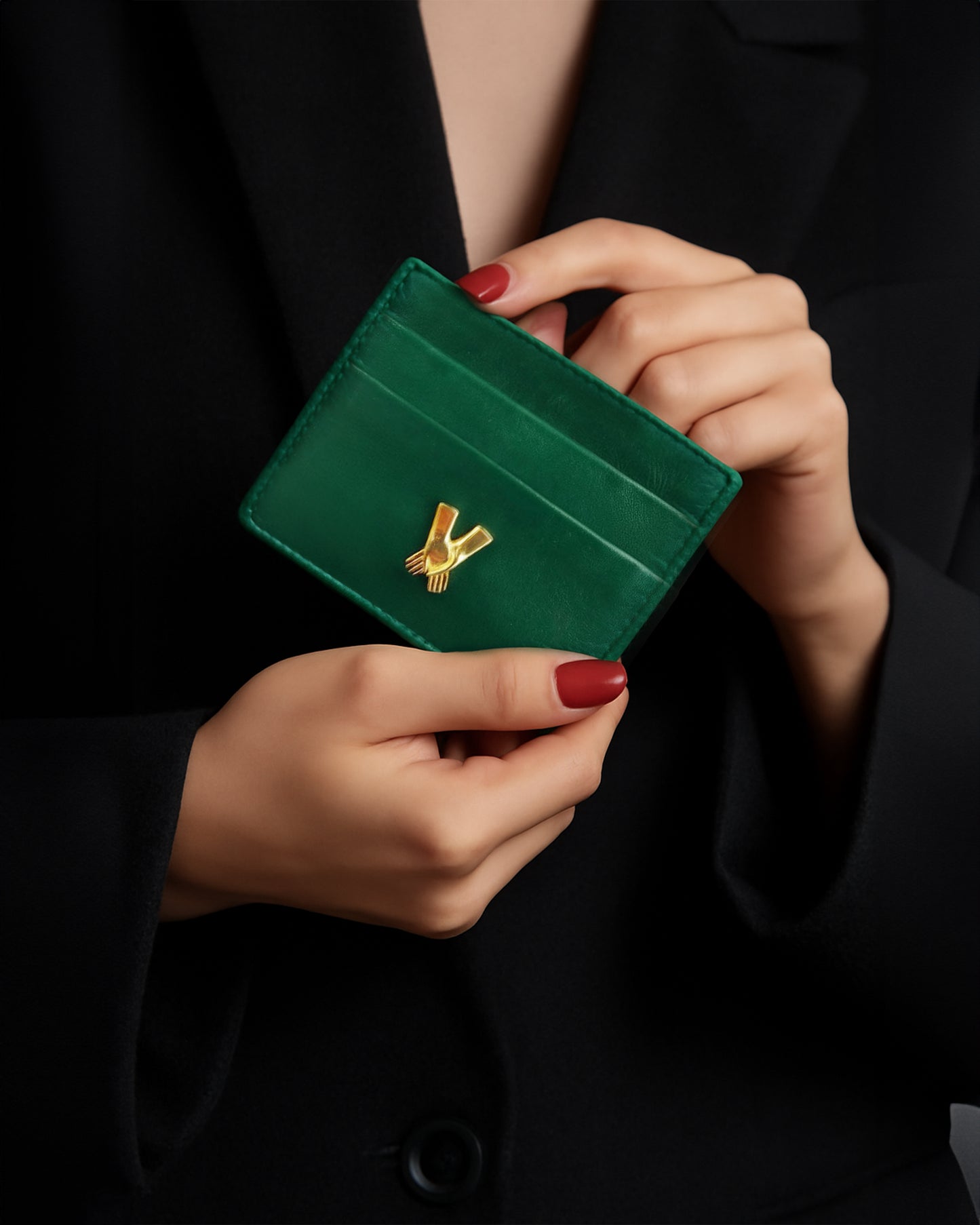 Hand in Hand Card Holder